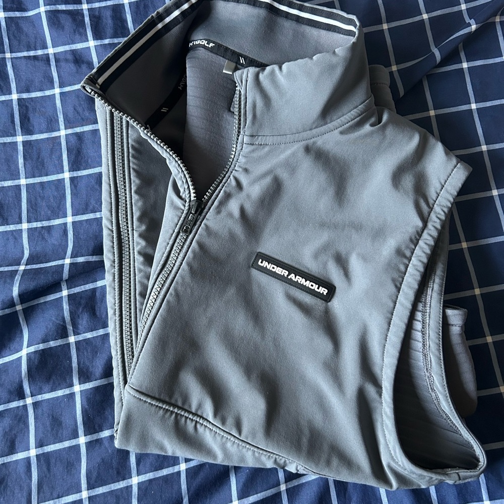 Under Armour Charcoal Sleeveless Jacket